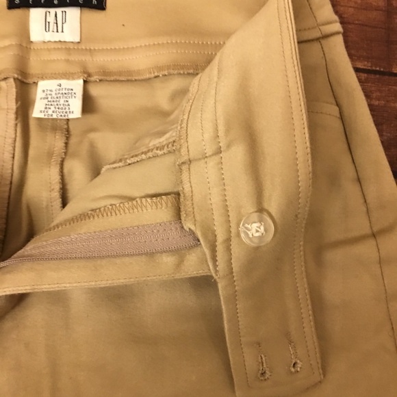 SOLD💎Gap Women High Rise Mini Skirt 4 Beige💎 - Picture 8 of 8